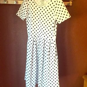LuLa Roe polka dot dress